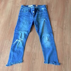 Pilcro and the Letterpress distressed jean…